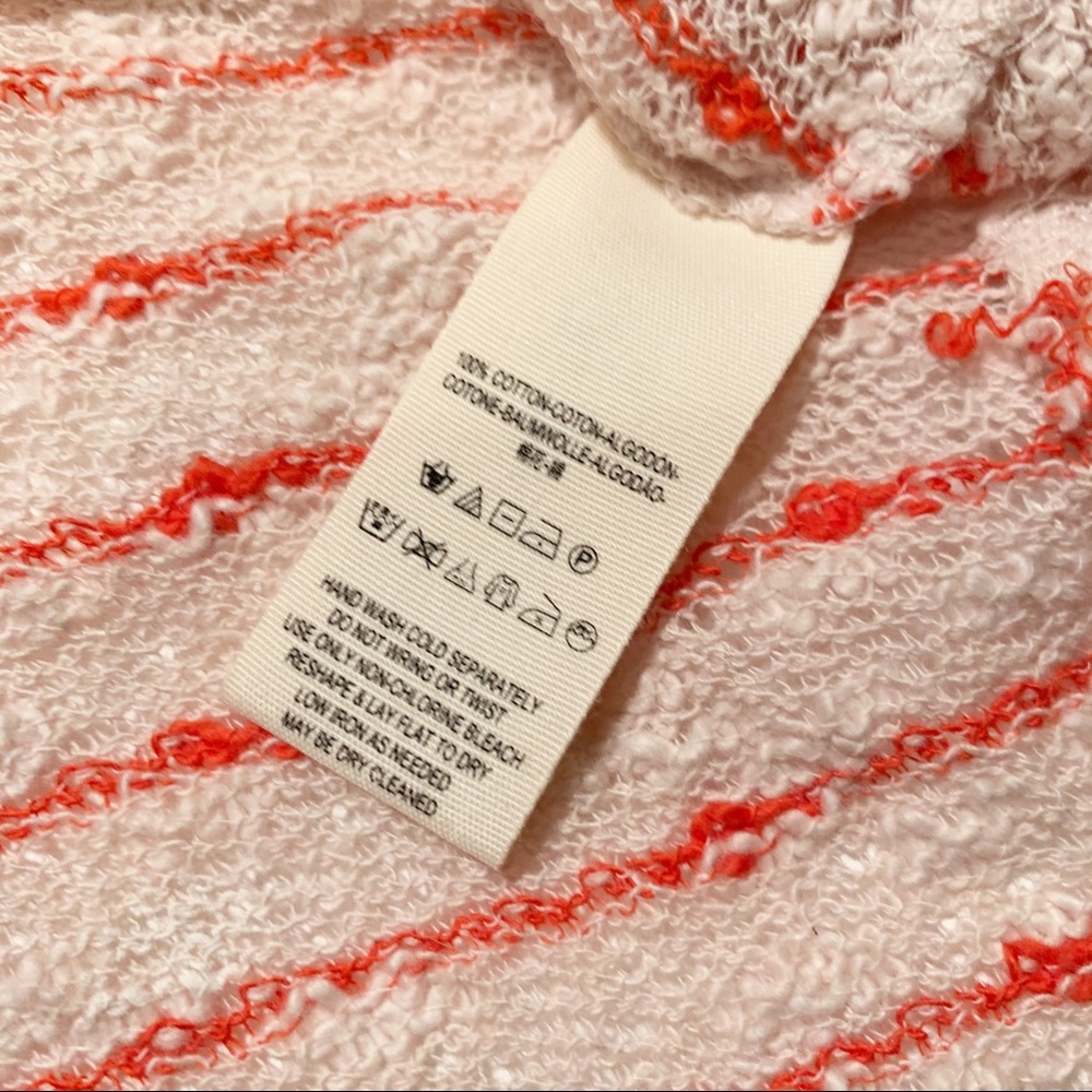 Free People Stripe Island Girl Hacci Oversized Tee - Picture 8 of 10
